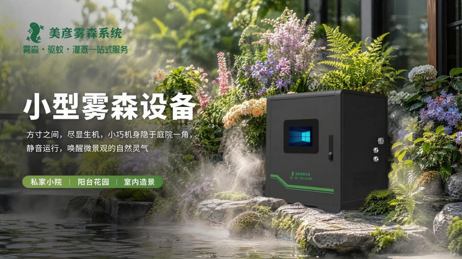 玉林花园庭院驱蚊系统